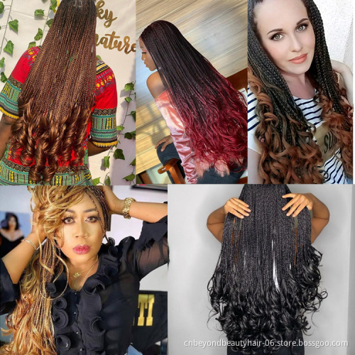 Long Wave 22inch Sea Body Jumbo Braiding Synthetic Hair Extension Style for Black Women
